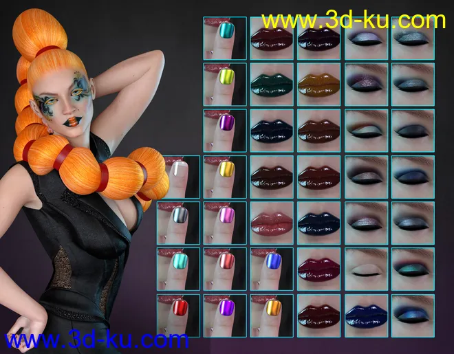 Velva Rose a Character for Ellithia模型的图片8