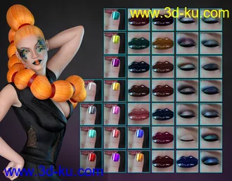 3D打印模型Velva Rose a Character for Ellithia的图片