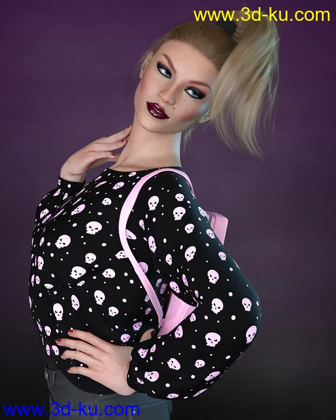 Velva Rose a Character for Ellithia模型的图片9