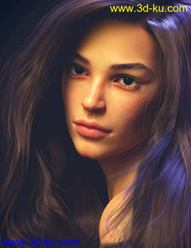 Veronique HD for Genesis 8 Female模型的图片2