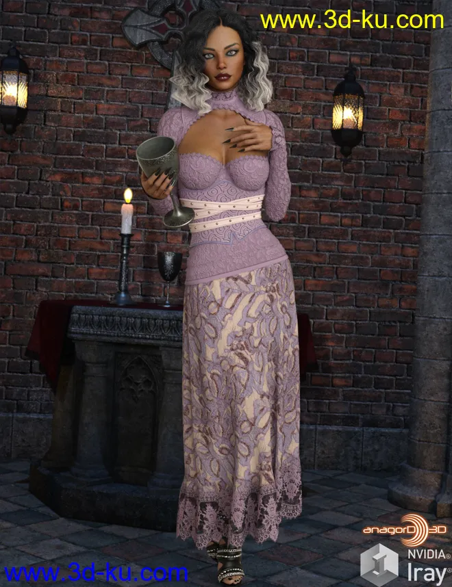 VERSUS - Scarlett dForce Dress and Cincher模型的图片1