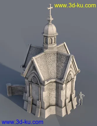 3D打印模型Victorian Mausoleum的图片