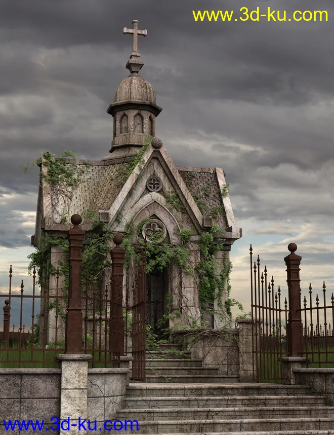 Victorian Mausoleum Expansion模型的图片2