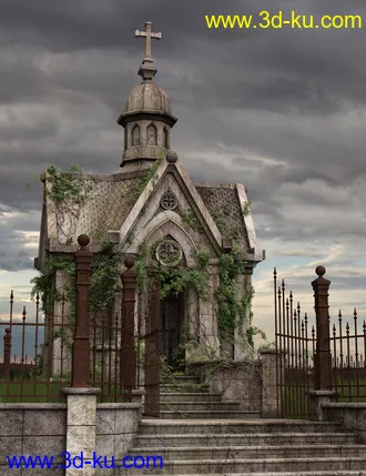 3D打印模型Victorian Mausoleum Expansion的图片