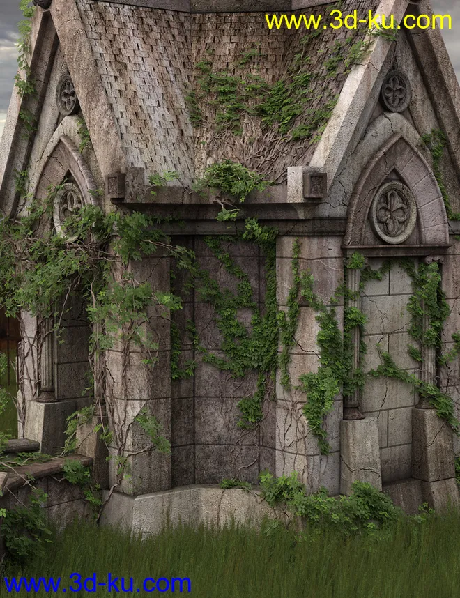 Victorian Mausoleum Expansion模型的图片3