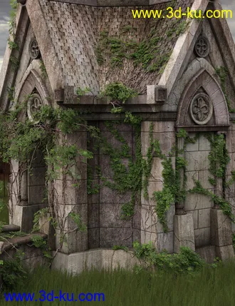 3D打印模型Victorian Mausoleum Expansion的图片