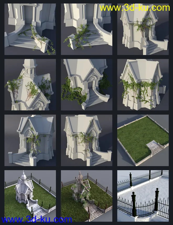 Victorian Mausoleum Expansion模型的图片5