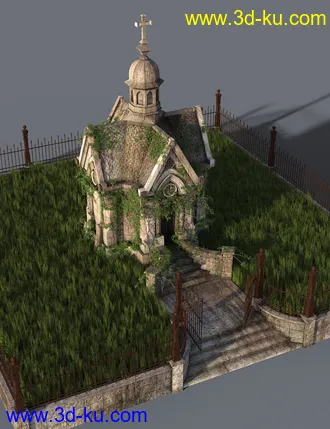 3D打印模型Victorian Mausoleum Expansion的图片