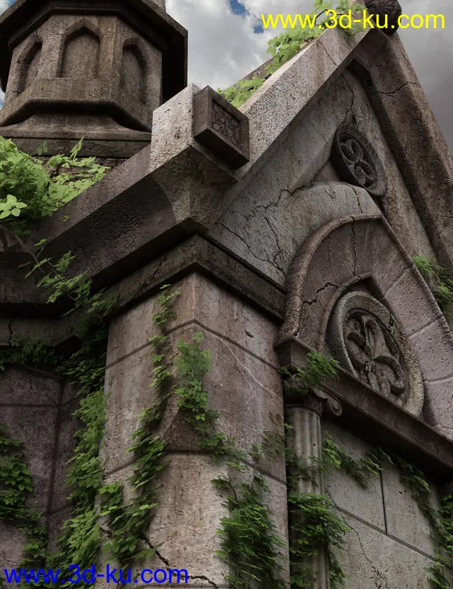 Victorian Mausoleum Expansion模型的图片8