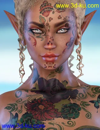 3D打印模型Vidora for Genesis 8 Female的图片