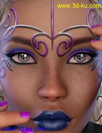 3D打印模型Vidora for Genesis 8 Female的图片