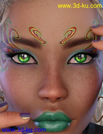 3D打印模型Vidora for Genesis 8 Female的图片