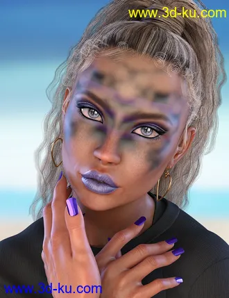 3D打印模型Vidora for Genesis 8 Female的图片