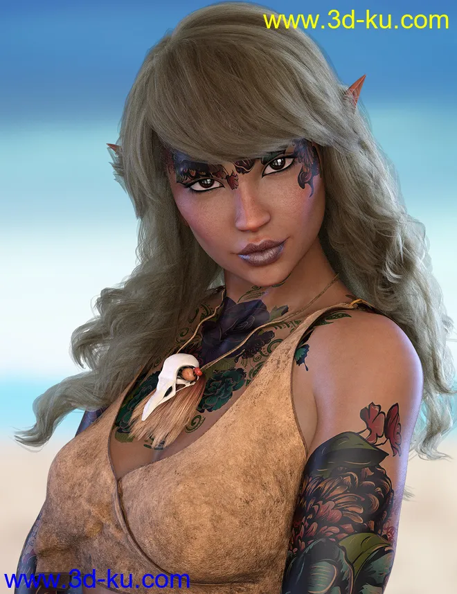 Vidora for Genesis 8 Female模型的图片7