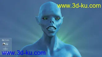 3D打印模型Vihren HD For Genesis 8 Males的图片