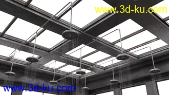 3D打印模型Vintage Changing Room and Props的图片