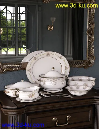 3D打印模型Vintage China 2的图片