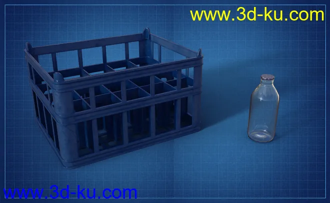 Vintage Milk Float模型的图片3