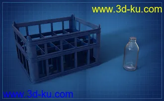 3D打印模型Vintage Milk Float的图片