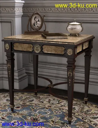 3D打印模型Vintage Stands and Tables的图片