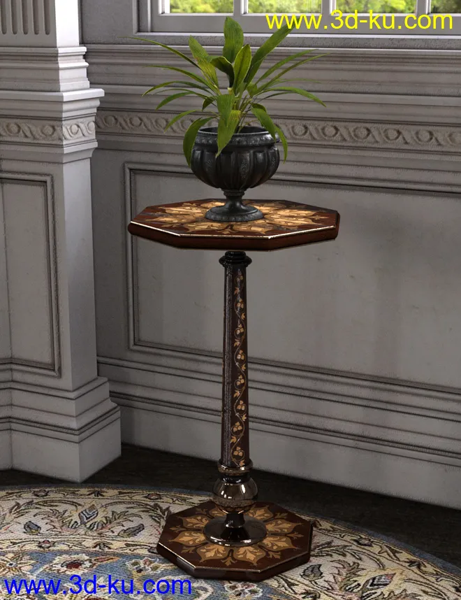 Vintage Stands and Tables模型的图片4
