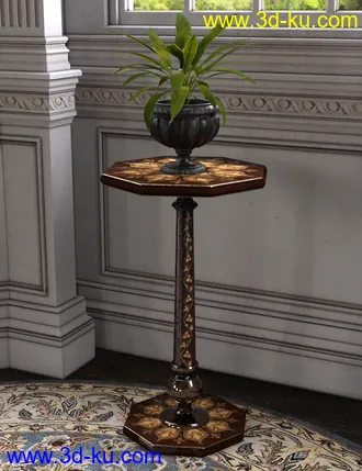3D打印模型Vintage Stands and Tables的图片