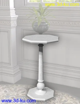3D打印模型Vintage Stands and Tables的图片