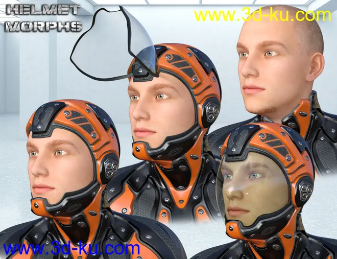Viper Suit for Genesis 3 Male(s)模型的图片6