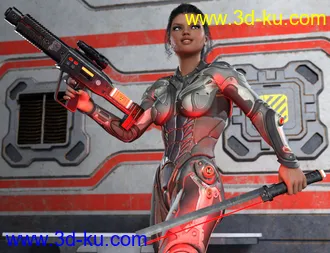 3D打印模型VIPER-420 Energy Rifle Set的图片