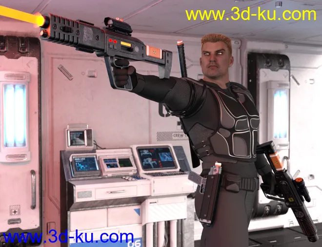 VIPER-420 Energy Rifle Set模型的图片3