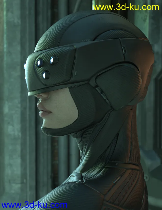 Vitruvian Exosuit for Genesis 8 Female(s)模型的图片11