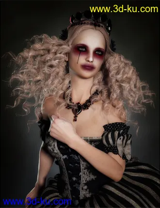 3D打印模型VYK Krista for Genesis 8 Female的图片