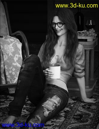 3D打印模型VYK Krista for Genesis 8 Female的图片