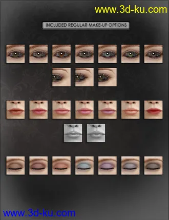 3D打印模型VYK Krista for Genesis 8 Female的图片