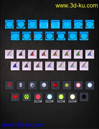 3D打印模型VYK MaterialEYEZ的图片