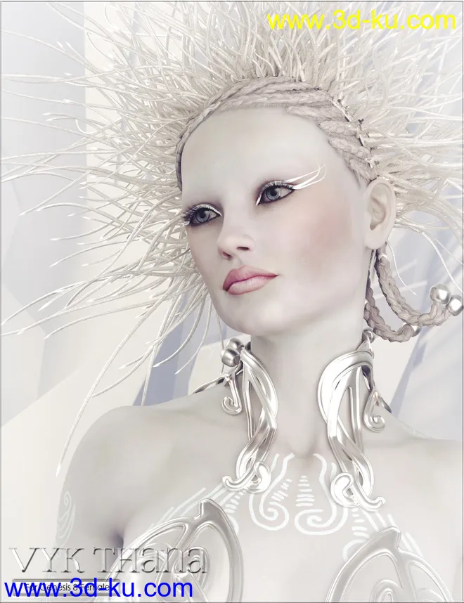 VYK Thana for Genesis 8 Female模型的图片1