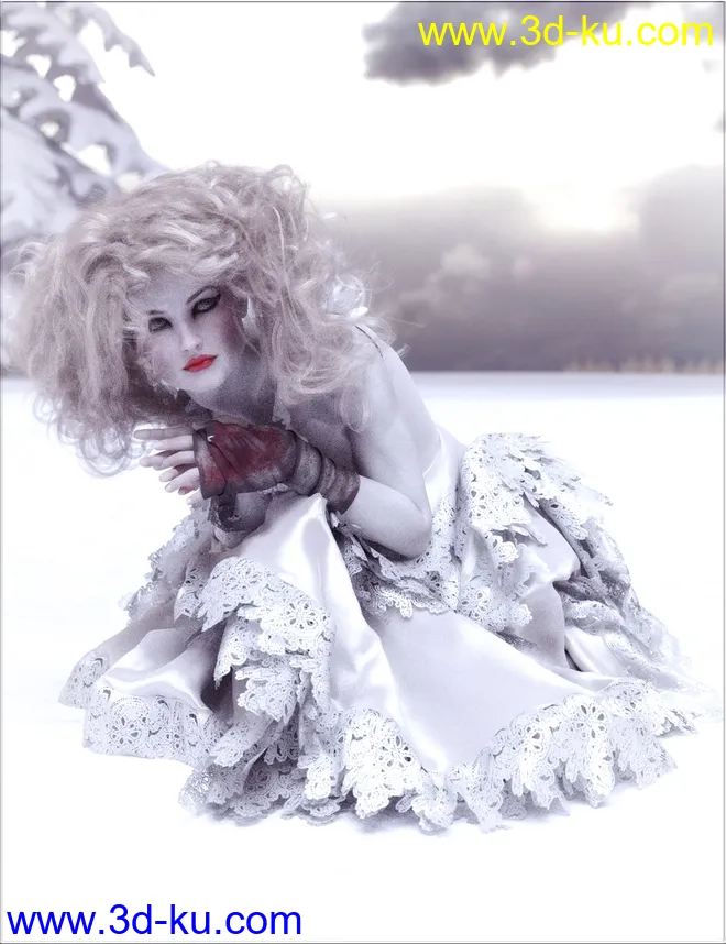 VYK Thana for Genesis 8 Female模型的图片2