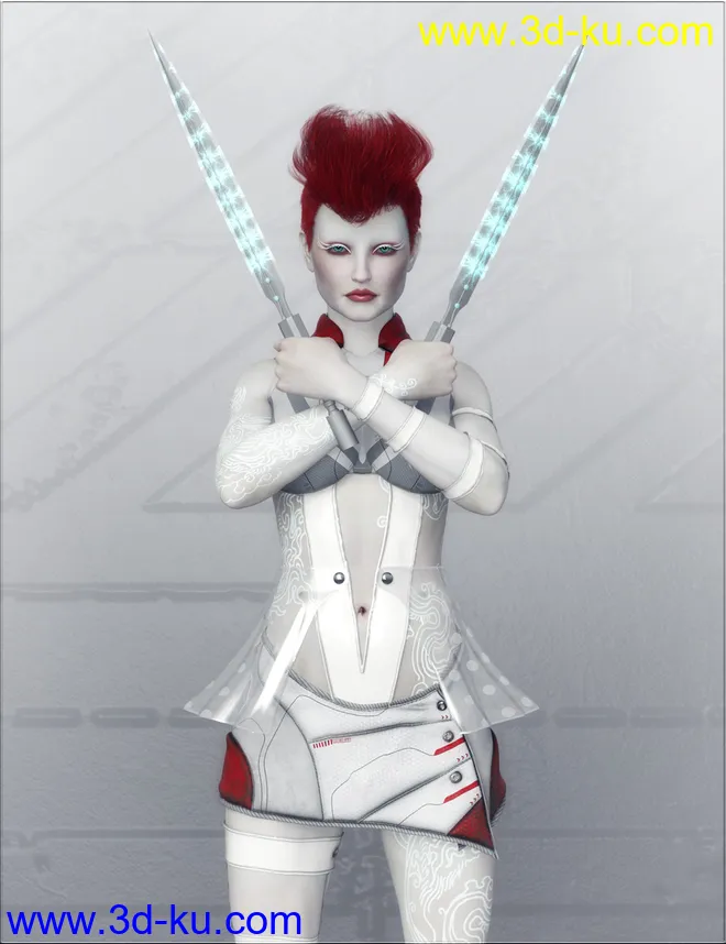 VYK Thana for Genesis 8 Female模型的图片3