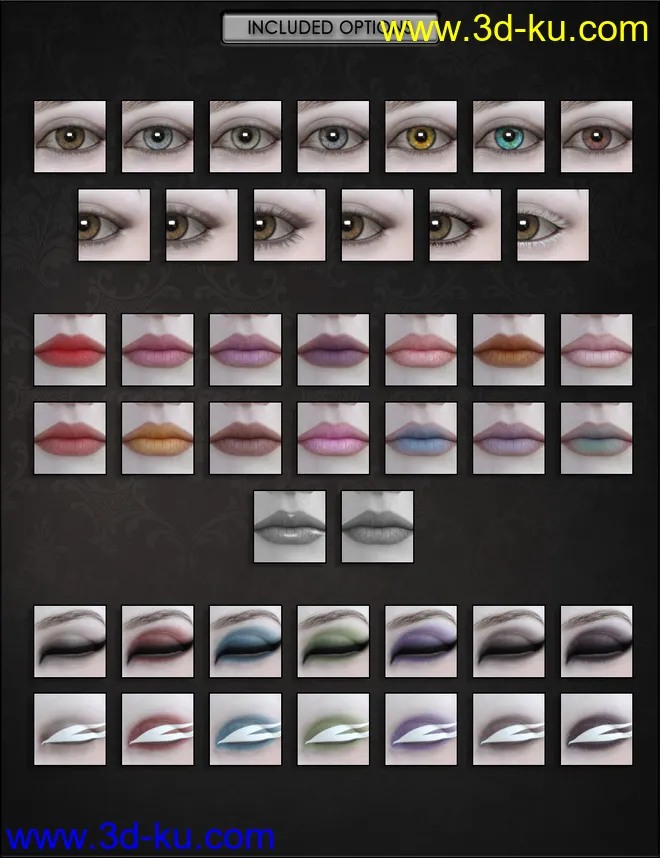 VYK Thana for Genesis 8 Female模型的图片7