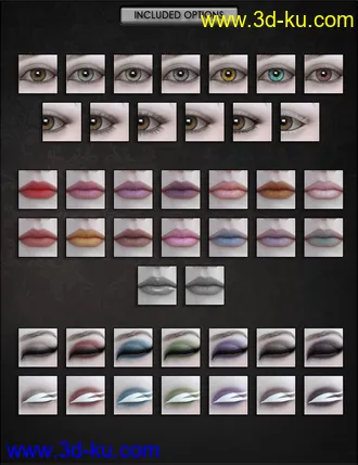 3D打印模型VYK Thana for Genesis 8 Female的图片