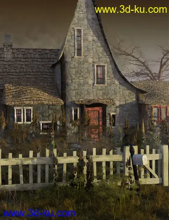 3D打印模型Wasteland Plants and Weeds - Low Resolution Instant Ecosystems的图片