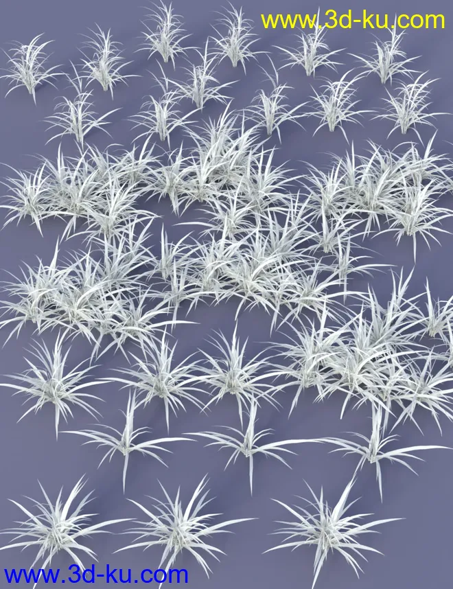 Wasteland Plants and Weeds - Low Resolution Instant Ecosystems模型的图片7