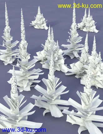 3D打印模型Wasteland Plants and Weeds - Low Resolution Instant Ecosystems的图片