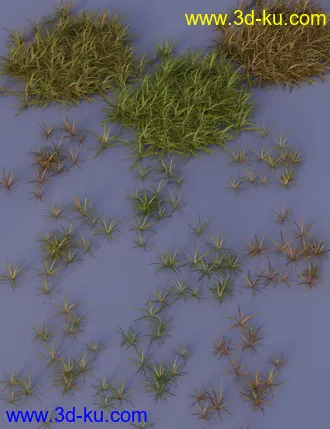 3D打印模型Wasteland Plants and Weeds - Low Resolution Instant Ecosystems的图片