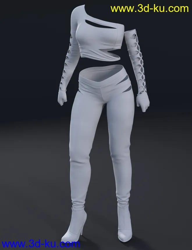 Weaver Outfit for Genesis 8 Female(s)模型的图片2