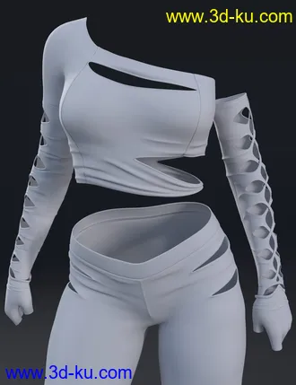 3D打印模型Weaver Outfit for Genesis 8 Female(s)的图片