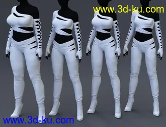 3D打印模型Weaver Outfit for Genesis 8 Female(s)的图片