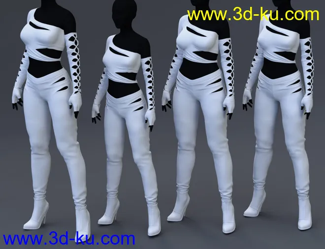 Weaver Outfit for Genesis 8 Female(s)模型的图片8