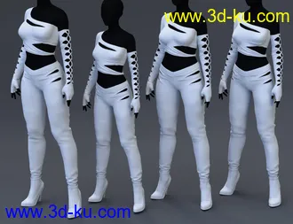 3D打印模型Weaver Outfit for Genesis 8 Female(s)的图片