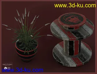 3D打印模型Wicked Industrial Chateau Chic Furniture的图片